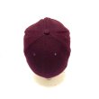 画像8: 60's DEAD STOCK　BASEBALL CAP　BURGUNDY (8)