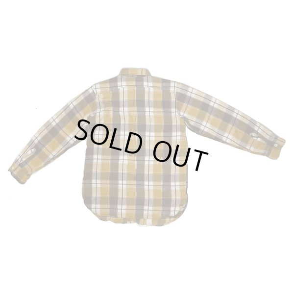 画像17: 50's〜 COTTON HEAVY FLANNEL SHIRTS　”GOOD COLOR”　マチ付き  (17)
