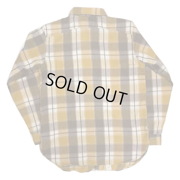 画像6: 50's〜 COTTON HEAVY FLANNEL SHIRTS　”GOOD COLOR”　マチ付き  (6)