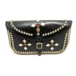 画像4: 50's DEAD STOCK　LEATHER CLUTCH BAG  with STUDS  (4)