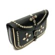 画像7: 50's DEAD STOCK　LEATHER CLUTCH BAG  with STUDS  (7)