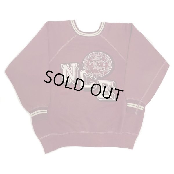画像1: 60's "CHAMPION"　PRINTED SWEAT SHIRTS　RIB LINE STYLE (1)