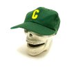 画像1: 60's DEAD STOCK BASEBALL CAP　with PATCH GREEN (1)