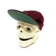 画像7: 60's DEAD STOCK BASEBALL CAP　with PATCH BURGUNDY (7)