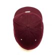 画像6: 60's DEAD STOCK BASEBALL CAP　with PATCH BURGUNDY (6)