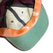 画像19: 60's DEAD STOCK BASEBALL CAP　with PATCH BURGUNDY (19)