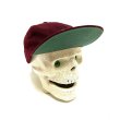 画像8: 60's DEAD STOCK BASEBALL CAP　with PATCH BURGUNDY (8)