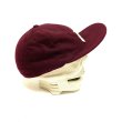 画像10: 60's DEAD STOCK BASEBALL CAP　with PATCH BURGUNDY (10)