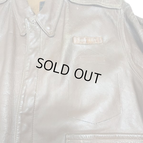 画像8: 1943's U.S.ARMY AIR FORCE　"J.A.DUBOW"　A-2　HORSEHIDE FLIGHT JACKET　 (8)