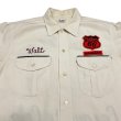 画像4: 50's  "Lee" 「PHILLIPS 66」　MOTOR OIL　SHORT SLEEVE　WORK SHIRTS　with PATCHES & EMBROIDERIES　マチ付き (4)