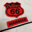 画像9: 50's  "Lee" 「PHILLIPS 66」　MOTOR OIL　SHORT SLEEVE　WORK SHIRTS　with PATCHES & EMBROIDERIES　マチ付き (9)