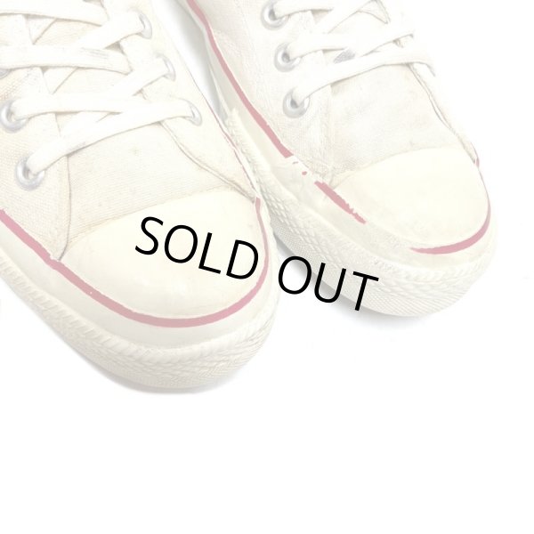 画像18: early 80's CONVERSE　"ALL STAR"　LO. WHITE　size:11 (18)
