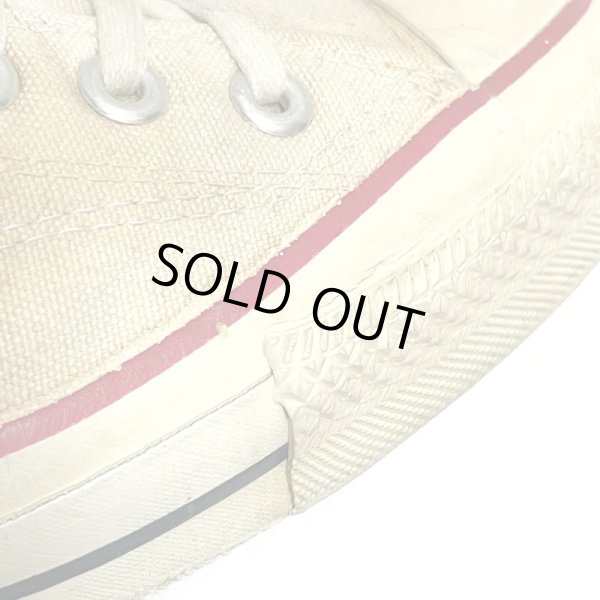 画像20: early 80's CONVERSE　"ALL STAR"　LO. WHITE　size:11 (20)