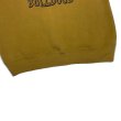 画像12: ~60's "BULLDOG"　FLOCK PRINTED　SWEAT SHIRTS　MUSTARD × PURPLE (12)