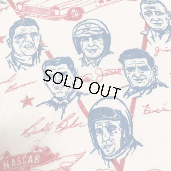 画像7: 50's "NASCAR INTERNATIONAL STARS"　しみこみPRINTED SWEAT SHIRTS (7)