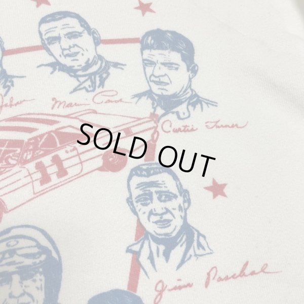 画像11: 50's "NASCAR INTERNATIONAL STARS"　しみこみPRINTED SWEAT SHIRTS (11)
