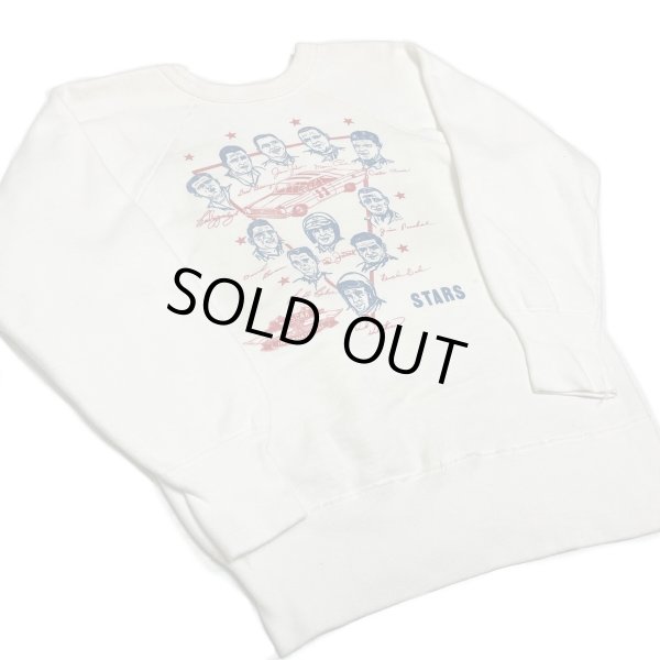 画像2: 50's "NASCAR INTERNATIONAL STARS"　しみこみPRINTED SWEAT SHIRTS (2)