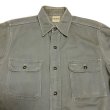 画像4: 40's ”BIG YANK”　COTTON TWILL　WORK SHIRTS　with ASYMMETRIC CIGARETTE POCKET (4)