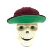 画像5: 60's DEAD STOCK　BASEBALL CAP　BURGUNDY　(1) (5)