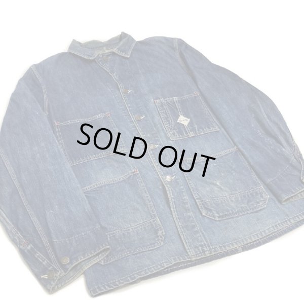 画像3: 30's〜 "GO-PFOR"　DENIM COVERALL JACKET　with GOOD DESIGN POCKET (3)