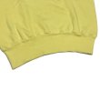 画像10: 50's OLD  SWEAT SHIRTS  with LONG RIB （Light Yellow）　big size (10)