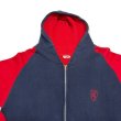 画像3: 50's "AKOM"　NAVY×RED　2 TONE COLOR　FULL ZIP. 　SWEAT PARKA　with THERMAL LINER (3)