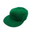 画像1: 60's DEAD STOCK　BASEBALL CAP　GREEN (1)