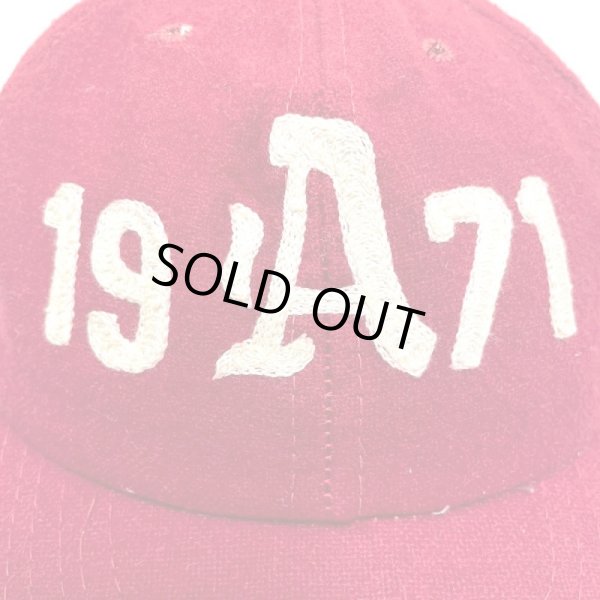 画像2: 1971's BASEBALL CAP　with CHAIN STITCH　EMBROIDERY (2)