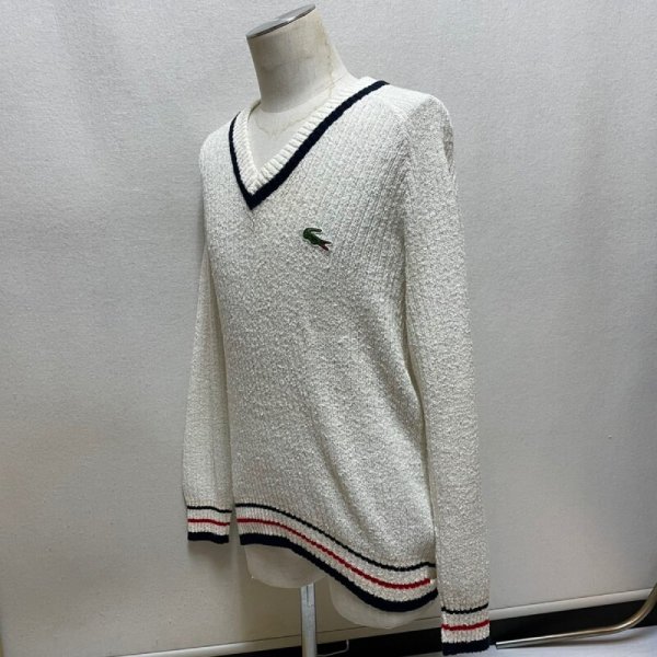 画像17: 〜80's OLD　"FRENCH LACOSTE"　COTTON　KNIT (17)