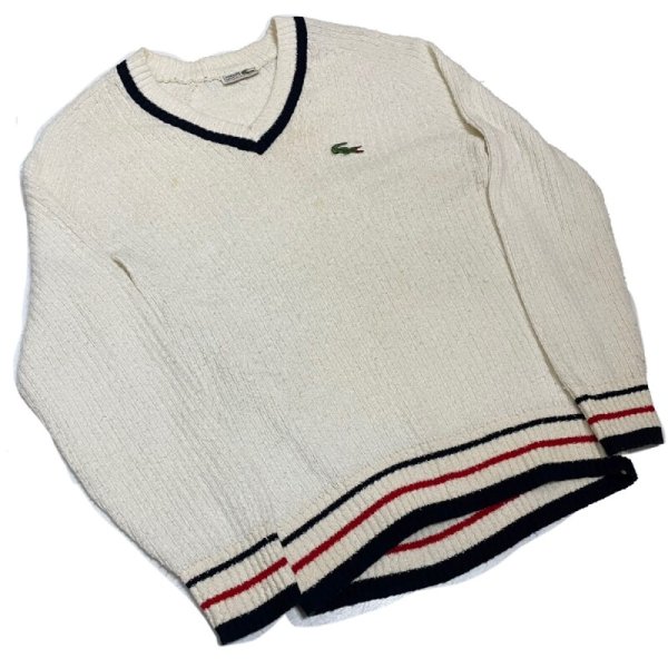 画像7: 〜80's OLD　"FRENCH LACOSTE"　COTTON　KNIT (7)