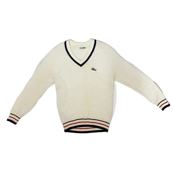 画像11: 〜80's OLD　"FRENCH LACOSTE"　COTTON　KNIT (11)