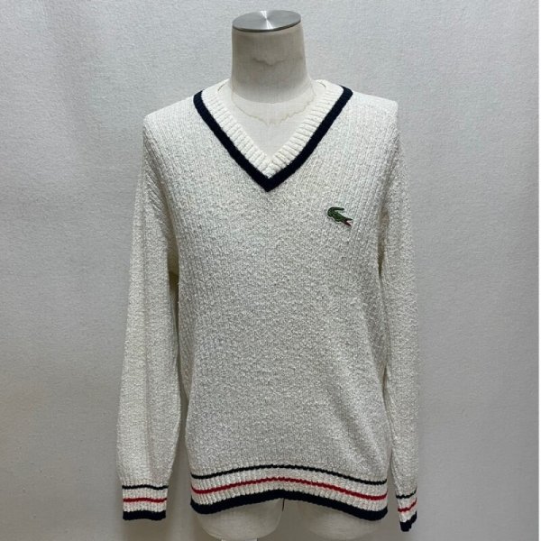 画像16: 〜80's OLD　"FRENCH LACOSTE"　COTTON　KNIT (16)