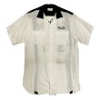 画像3: 50's〜 RAYON BOWLING SHIRTS (BLACK×WHITE） (3)