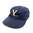 画像1: 60's "YALE UNIVERSITY"　　HOCKEY CLUB　　BASEBALL CAP　NAVY × WHITE　 (1)