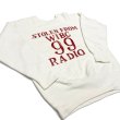 画像2: 50's "99 RADIO"　両面 FLOCK PRINTED　SWEAT SHIRTS (2)