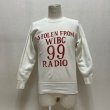 画像17: 50's "99 RADIO"　両面 FLOCK PRINTED　SWEAT SHIRTS (17)