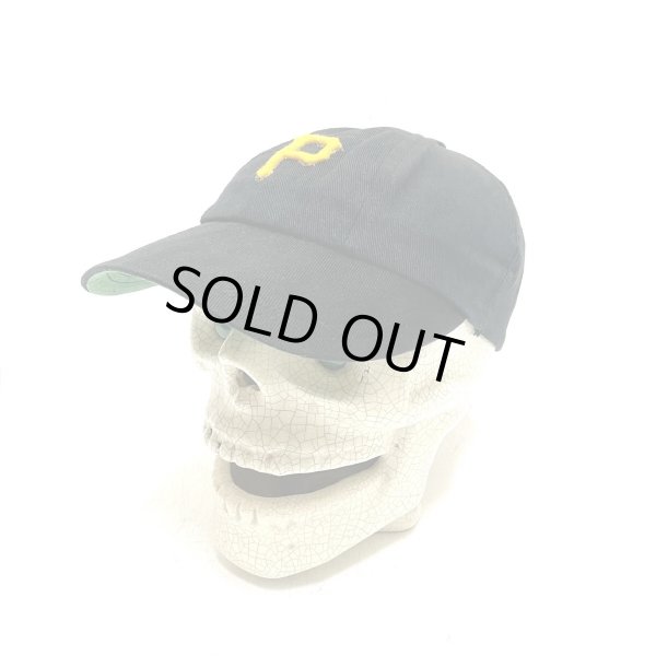 画像1: 50's "MLB"　「Pittsburgh Pirates」　BASEBAL CAP　BLACK (1)