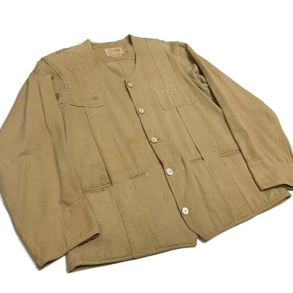 画像2: 30’ｓ　NORFOLK　HUNTING JACKET　WITH　REMOVED　BUTTON (2)