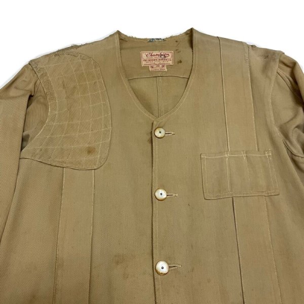 画像4: 30’ｓ　NORFOLK　HUNTING JACKET　WITH　REMOVED　BUTTON (4)