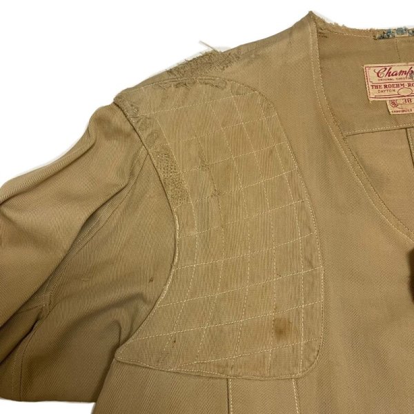 画像10: 30’ｓ　NORFOLK　HUNTING JACKET　WITH　REMOVED　BUTTON (10)