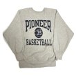 画像1: 90's ”CHAMPION REVERSE WEAVE”　PRINTED SWEAT SHIRTS　しみこみPRINT　”35” (1)