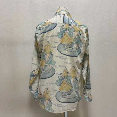 画像2: 70's "ELVIS PRESLEY"　PRINTED LONG SLEEVE SHIRTS