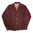 画像1: 50's PRINTED　COTTON FLANNEL SHIRTS (1)