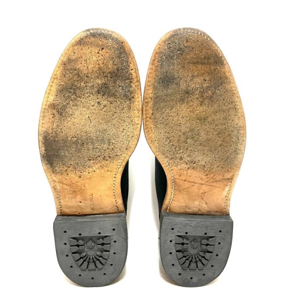 画像8: 50's BLUE SUEDE SHOES    DOUBLE WELTS    size：8 C (8)