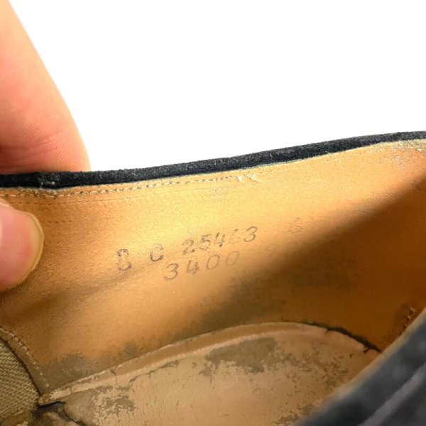 画像12: 50's BLUE SUEDE SHOES    DOUBLE WELTS    size：8 C (12)