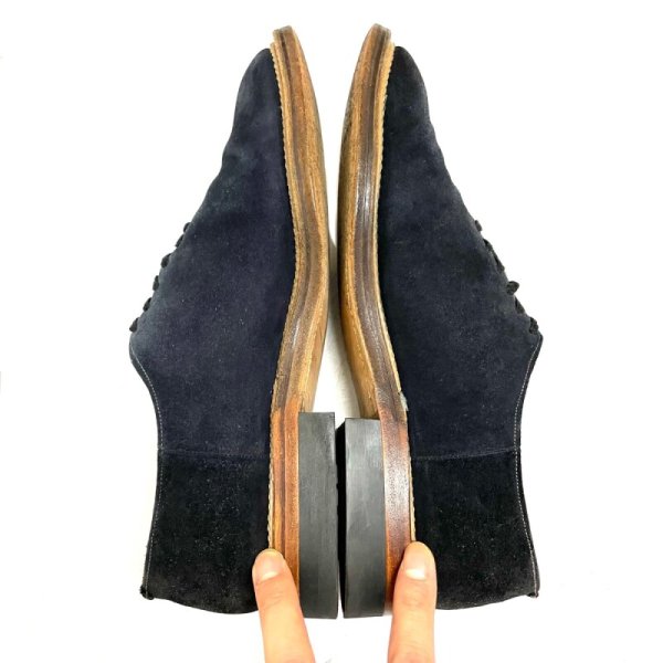 画像6: 50's BLUE SUEDE SHOES    DOUBLE WELTS    size：8 C (6)