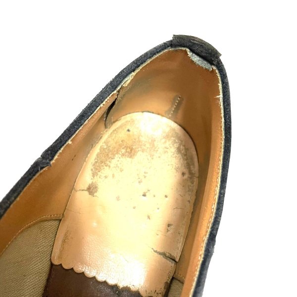 画像19: 50's BLUE SUEDE SHOES    DOUBLE WELTS    size：8 C (19)