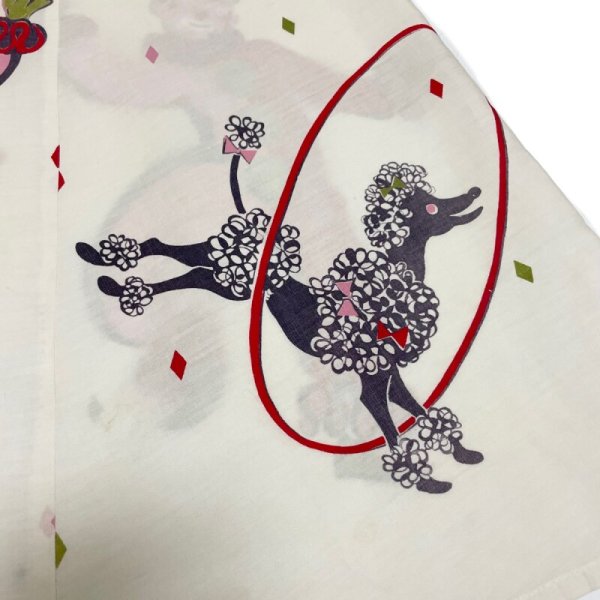 画像11: 50's CIRCLE　POODLE SKIRT　with CLOWNS ON FRONT　and HARLEQUIN DIAMOND　　ON BOOK ！！ (11)