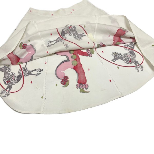 画像15: 50's CIRCLE　POODLE SKIRT　with CLOWNS ON FRONT　and HARLEQUIN DIAMOND　　ON BOOK ！！ (15)