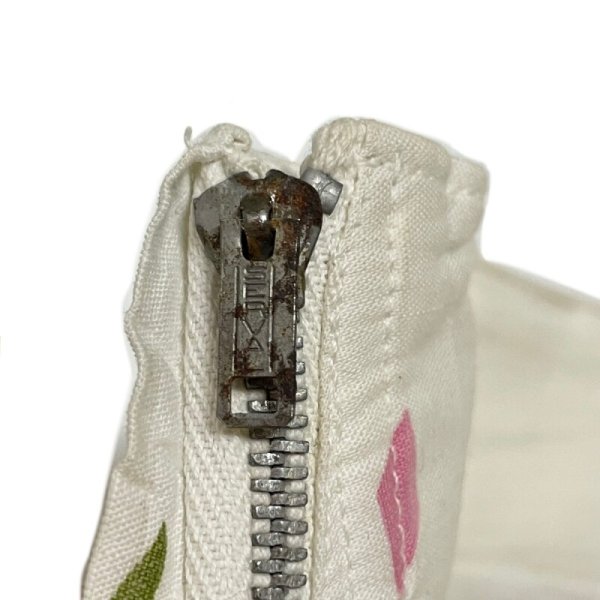 画像4: 50's CIRCLE　POODLE SKIRT　with CLOWNS ON FRONT　and HARLEQUIN DIAMOND　　ON BOOK ！！ (4)
